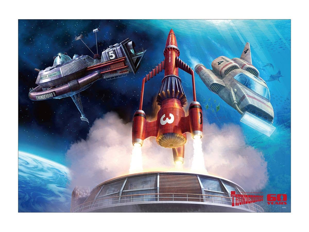 Thunderbirds Box Art: B2 Poster Mechanic Selection Part 3