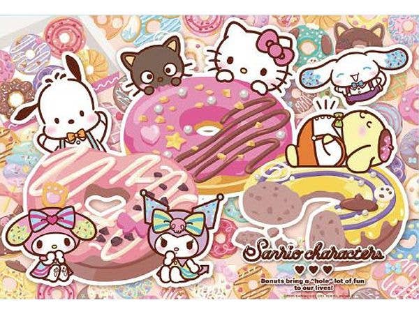 Jigsaw Puzzle Sanrio: I love Donuts 300pcs (38 x 26cm)