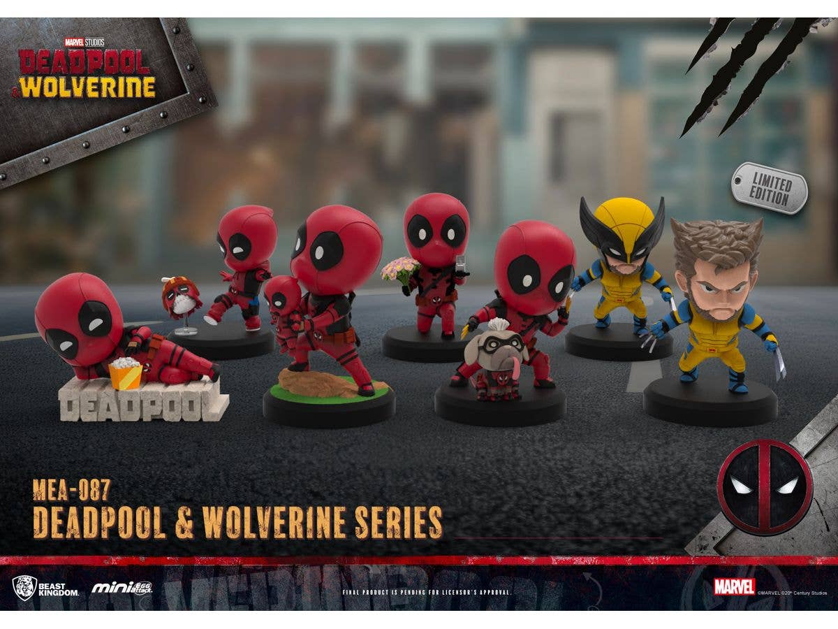 MEA-087 Deadpool & Wolverine Series Blind Box Set 1Box 6pcs