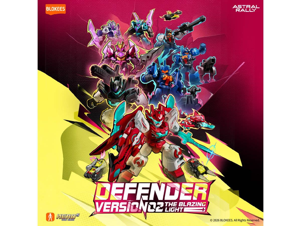Blokees Astral Rally Defender Version 02 The Blazing Light 1Box 12pcs