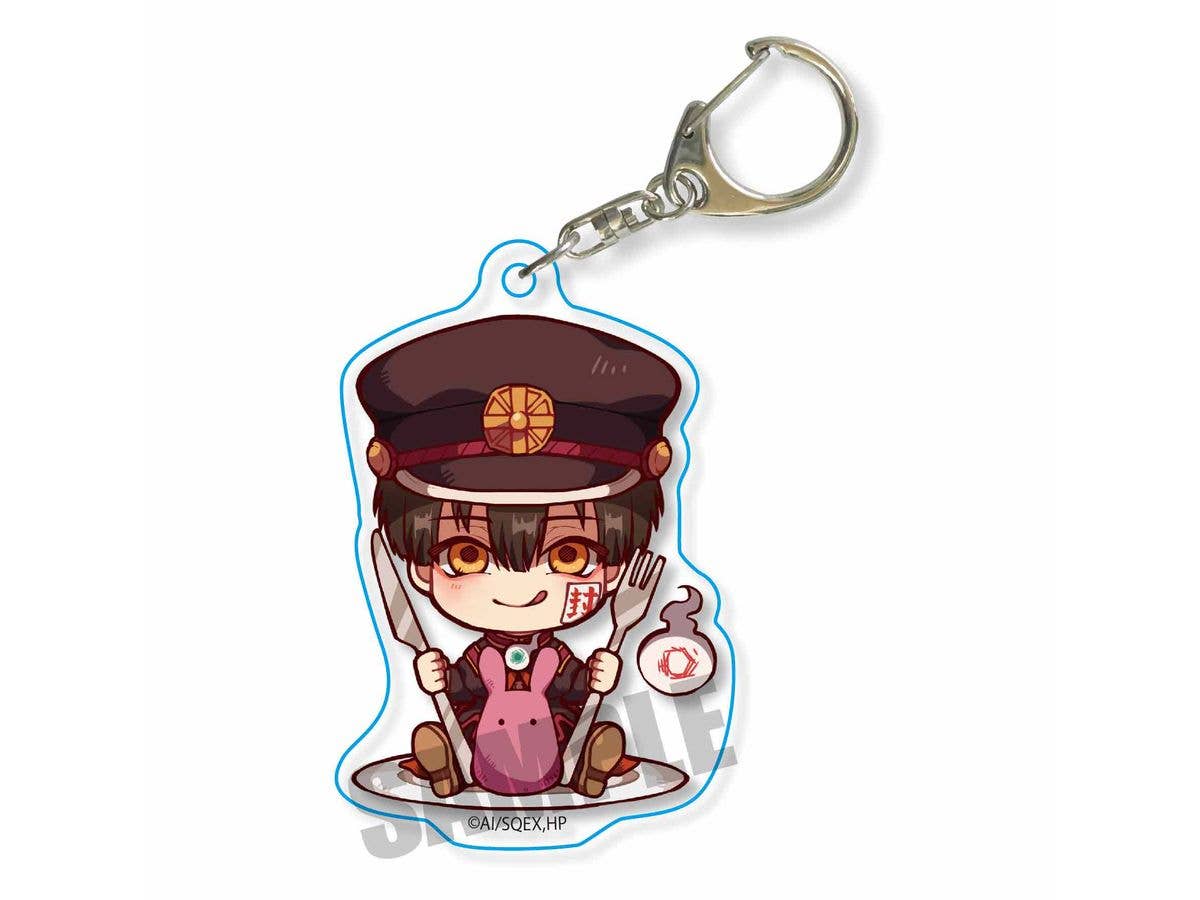 Toilet-Bound Hanako-Kun: Gochi Chara Acrylic Keychain/Hanako-Kun (Cape)