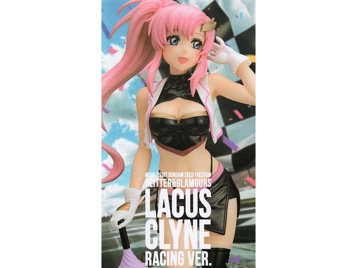[Used Item: Unopened] Mobile Suit Gundam SEED FREEDOM GLITTER & GLAMOURS-Lacus Clyne-Racing ver.