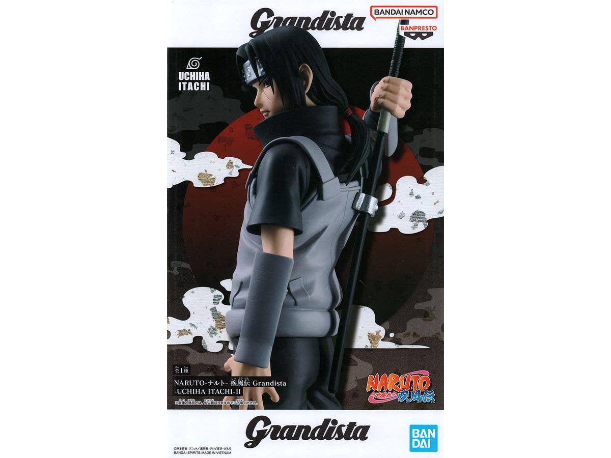 [Used Item: Unopened] NARUTO Shippuden Grandista -UCHIHA ITACHI- II