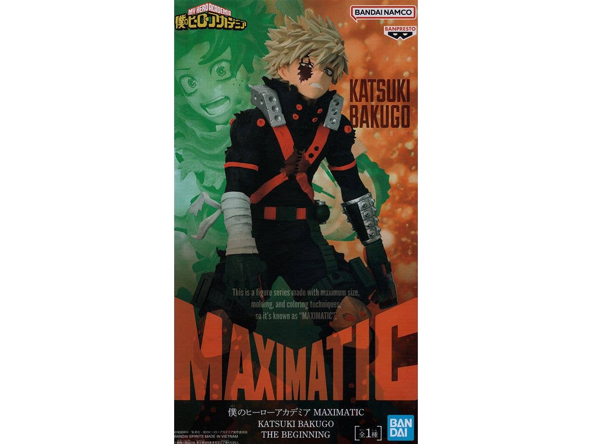 [Used Item: Unopened] My Hero Academia MAXIMATIC KATSUKI BAKUGO THE BEGINNING