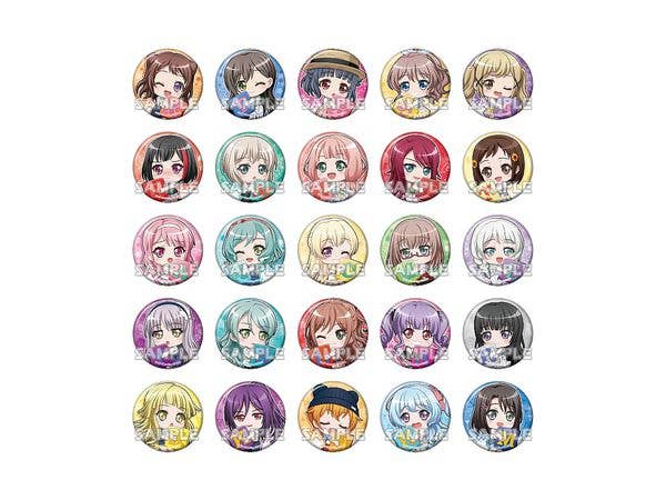 BanG Dream! Girls Band Party!: Mugyutto Can Badge Collection Vol.3 1Box 25pcs