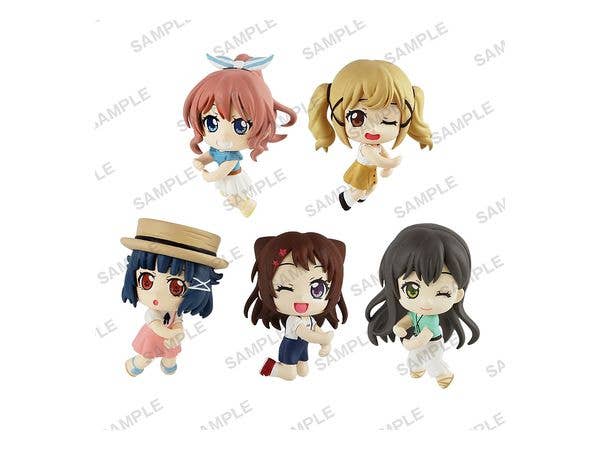 BanG Dream! Girls Band Party!: Mugyutto Cable Mascot Rich Poppin'Party: 1Box (8pcs)