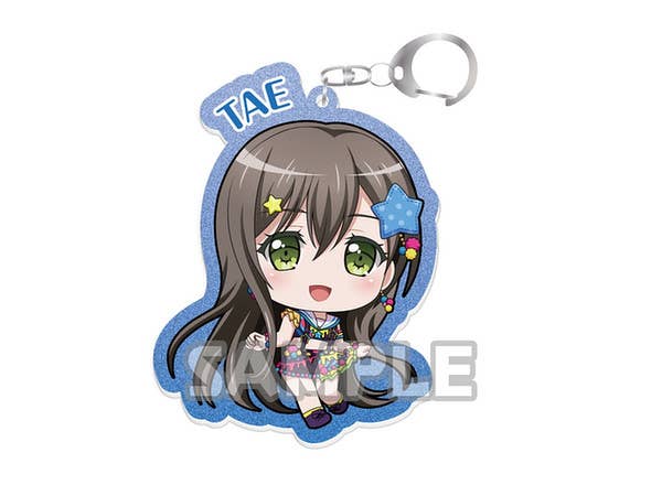 BanG Dream! Girls Band Party! Kiratto Acrylic Keychain Tae Hanazono (Poppin' Party)