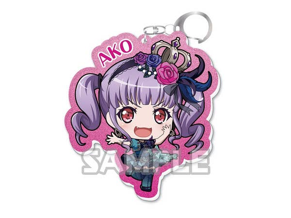 BanG Dream! Girls Band Party! Kiratto Acrylic Keychain Ako Udagawa (Roselia)