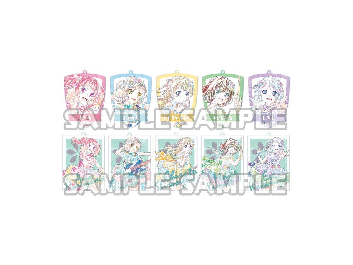BanG Dream! Girls Band Party!: Ani-Art Acrylic Keychain Vol.2 Pastel Palettes 1Box 10pcs