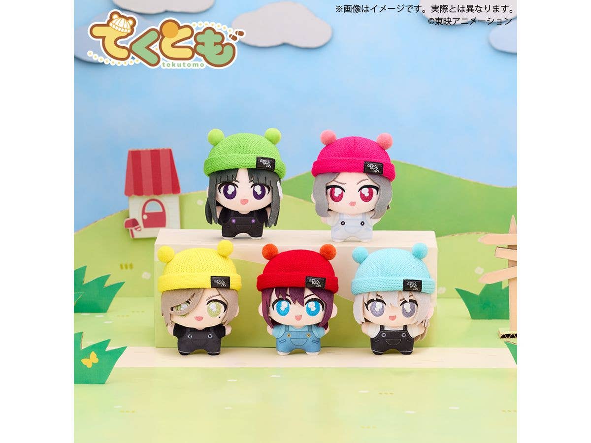 Anime Girls Band Cry: Tekutomo vol.1 1 Box 6pcs