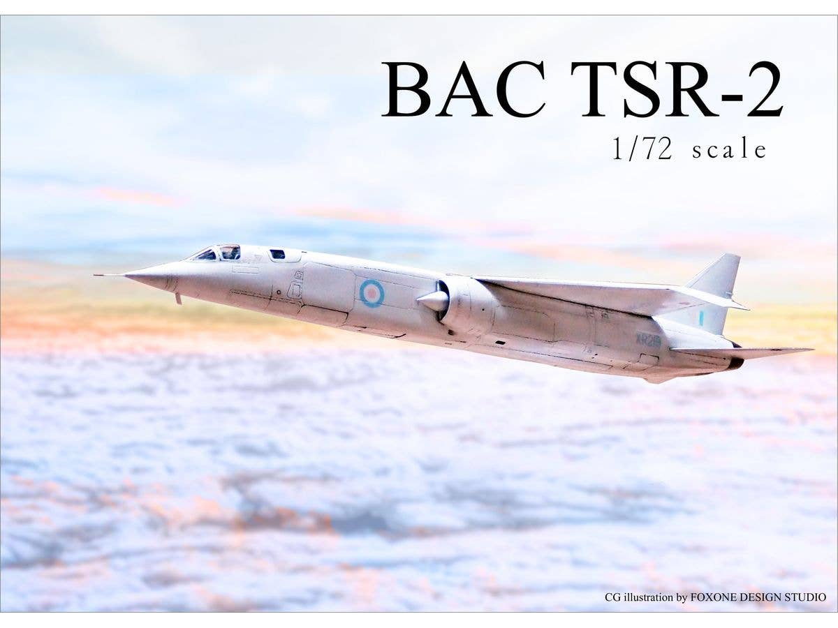 BAC TSR-2 (With 3 WAAF Figure)