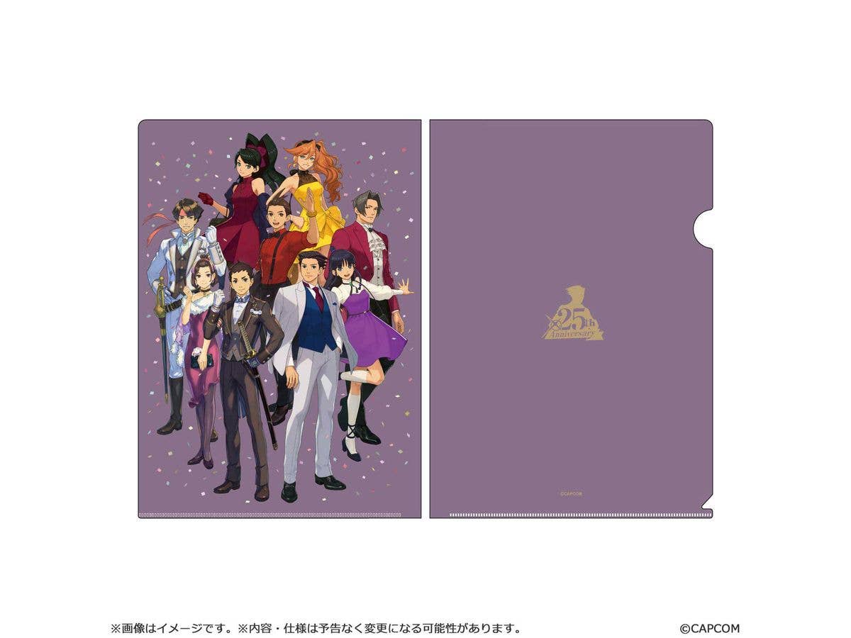 Ace Attorney 25th Anniversary: Main Visual Clear File