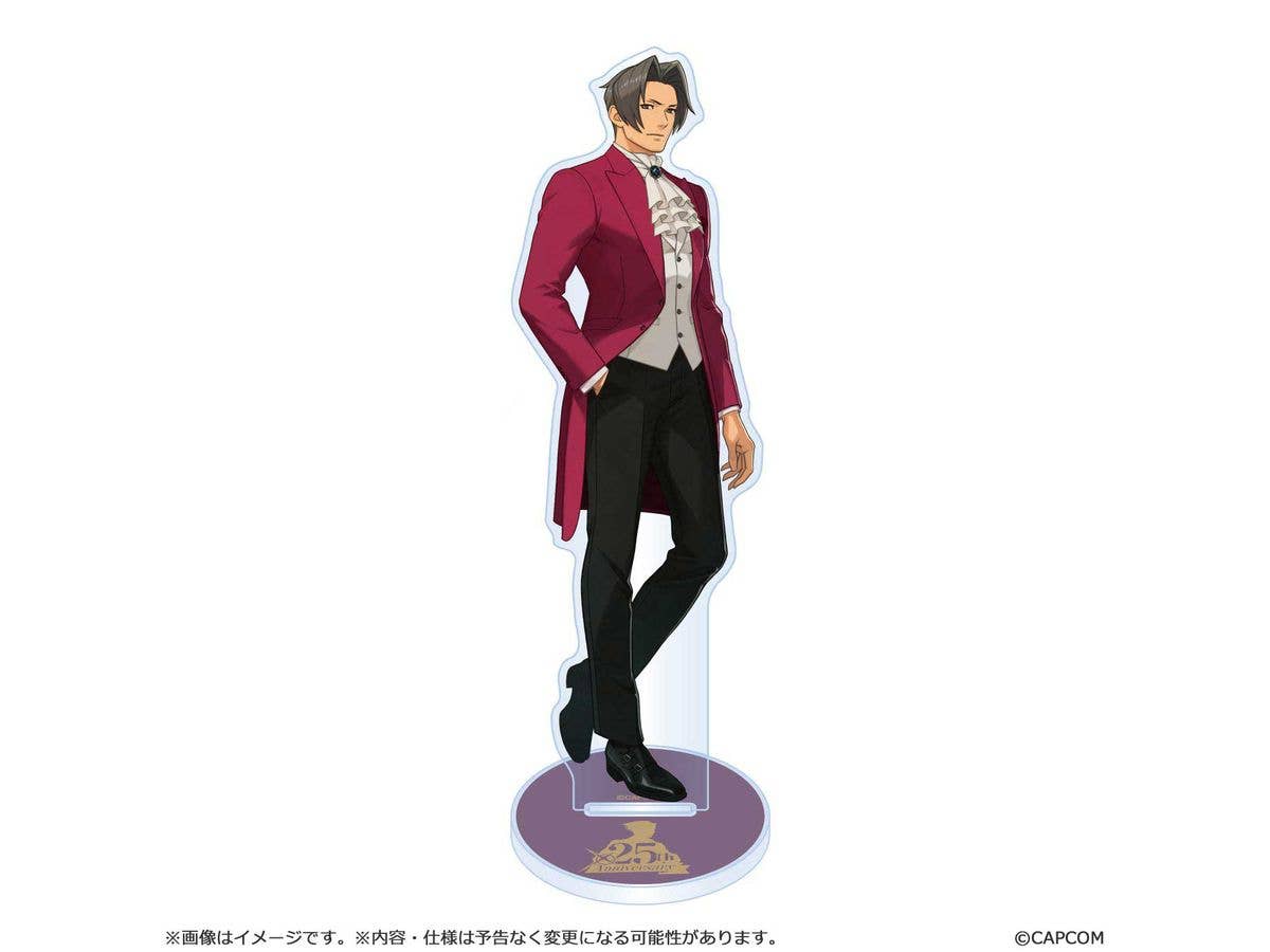 Ace Attorney 25th Anniversary: Main Visual Acrylic Stand - Miles Edgeworth