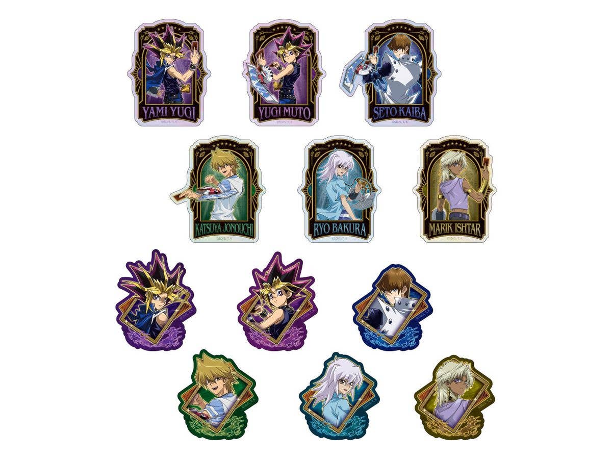 Yu-Gi-Oh! Duel Monsters: Trading Travel Stickers 1 Box (12 pieces)