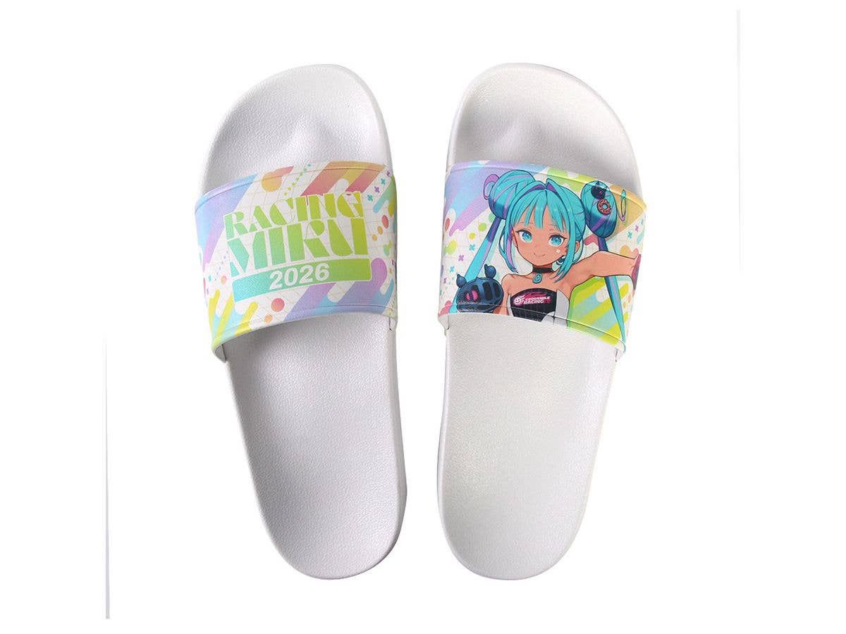 Hatsune Miku GT Project: Racing Miku 2026 Sepang Ver. Sandals (Size L)