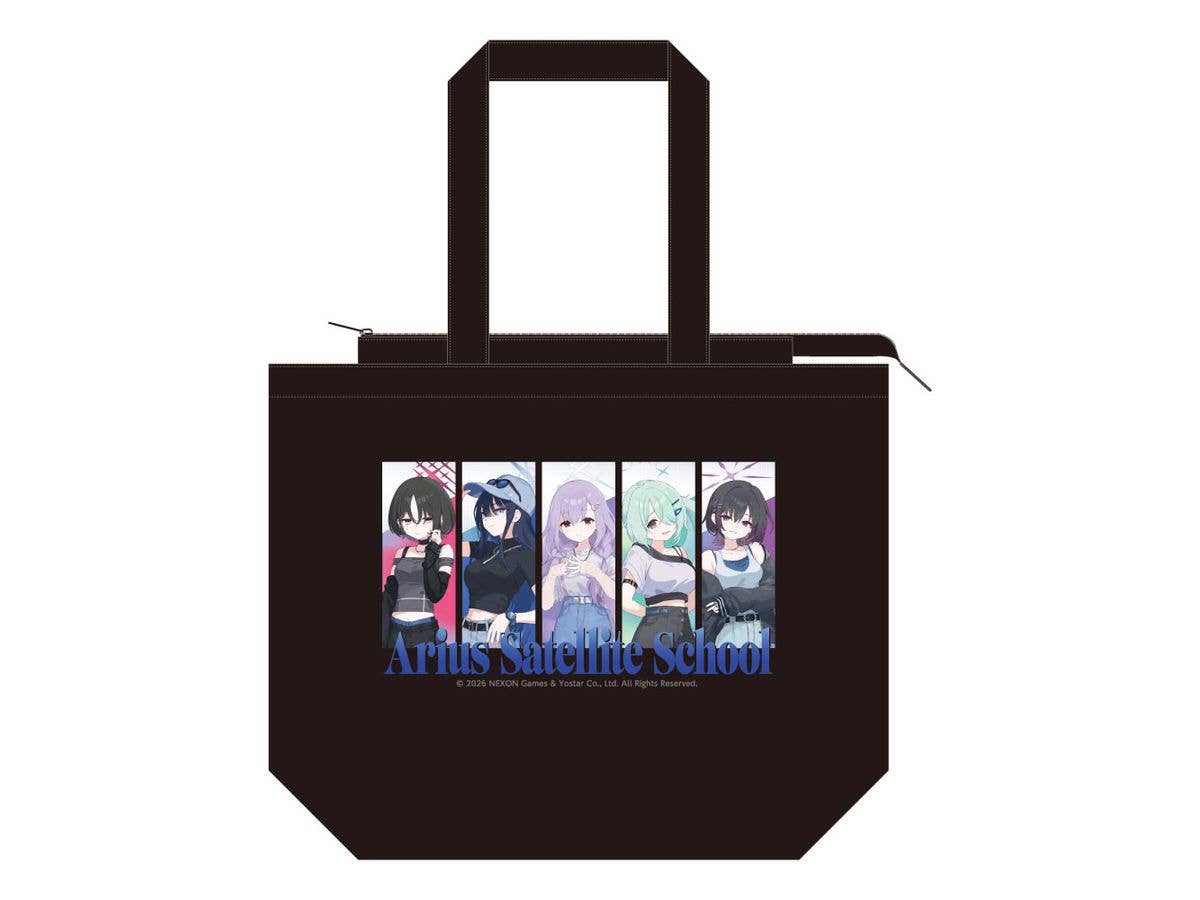Blue Archive: Original Illustration Zipper Tote Bag 5.5th Anniversary POP UP / Arius Branch School