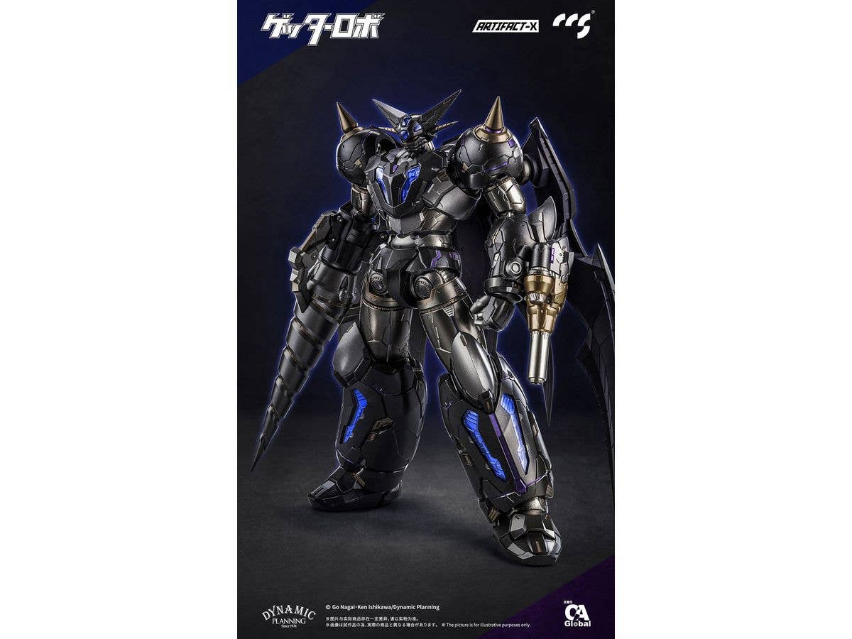C&A Global Ltd. x CCS Toys Artifact-X Series Black Getter (Another Getter) Alloy Movable Figure