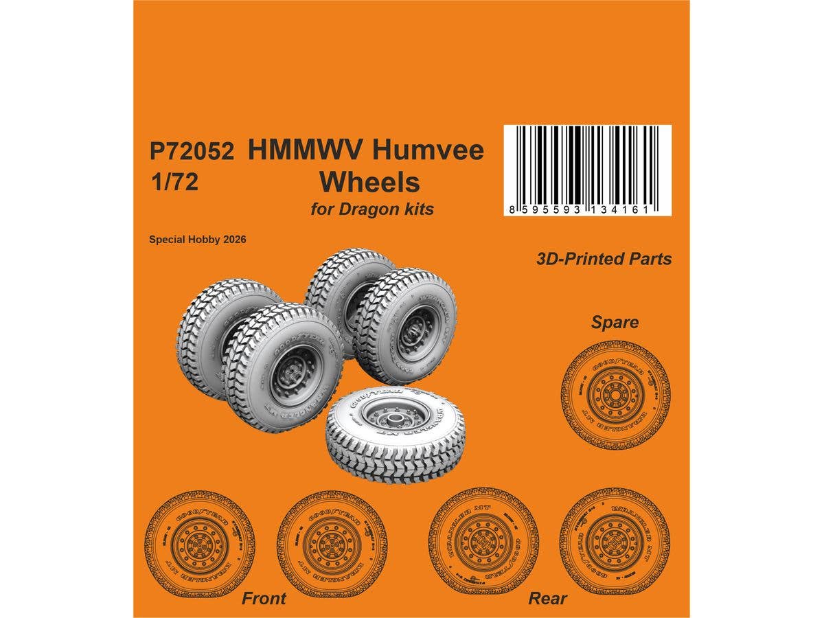 HMMWV Humvee Wheels / for Dragon kits