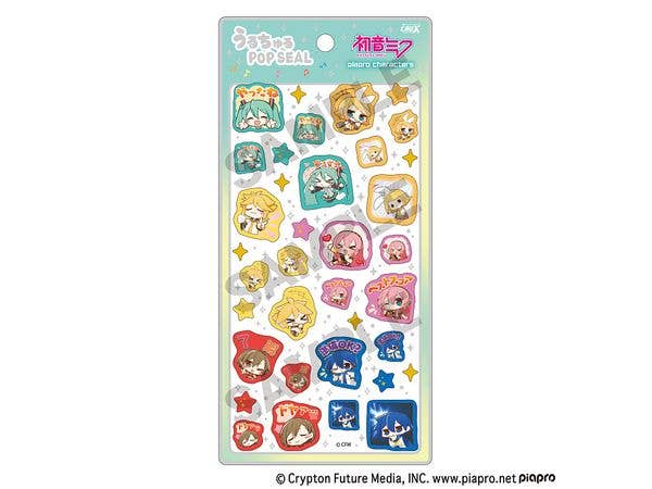 Hatsune Miku: Uruchuru POP SEAL Piapro Characters
