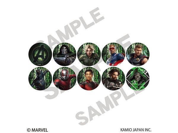 Avengers/Doomsday: Secret Metal Pin Badge 1 Box (10pcs)