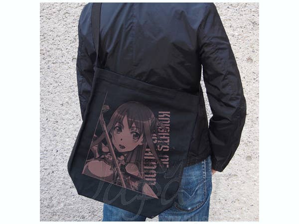 Asuna Shoulder Tote Bag Black