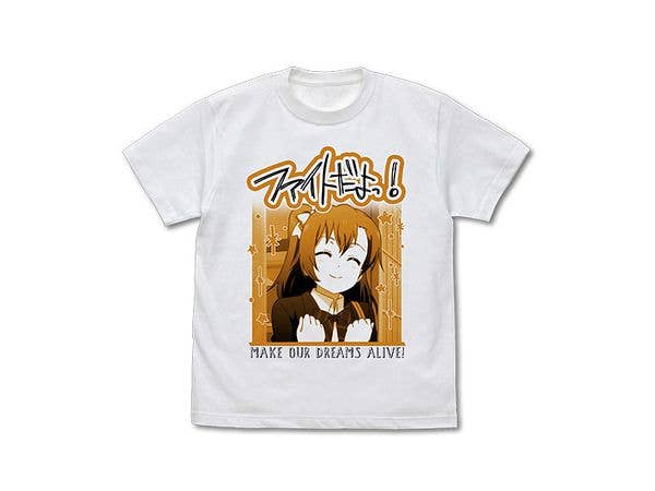 Love Live!: Honoka Kosaka Emotional T-shirt: White - L