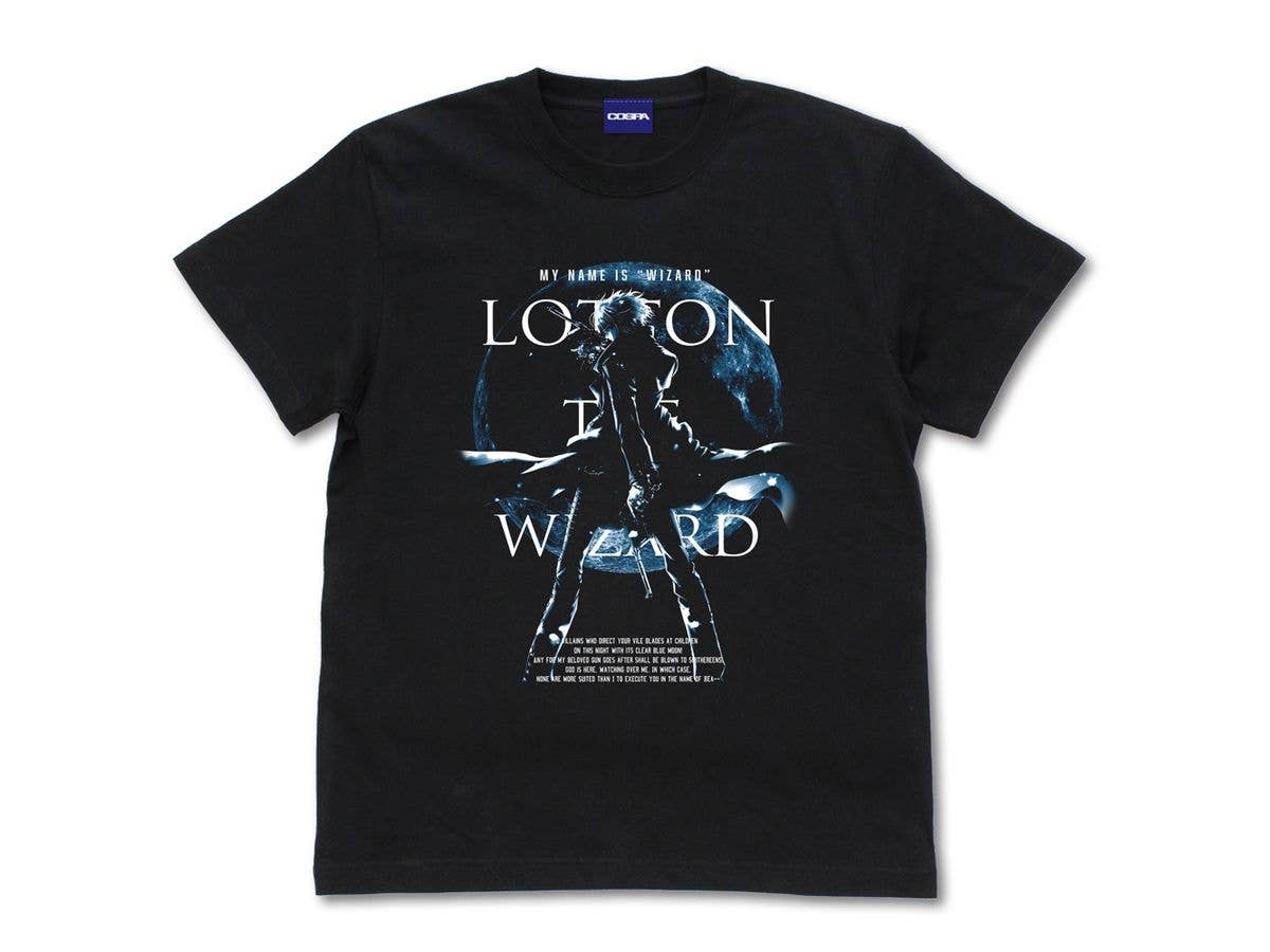 Black Lagoon: Lotton The Wizard T-shirts BLACK M