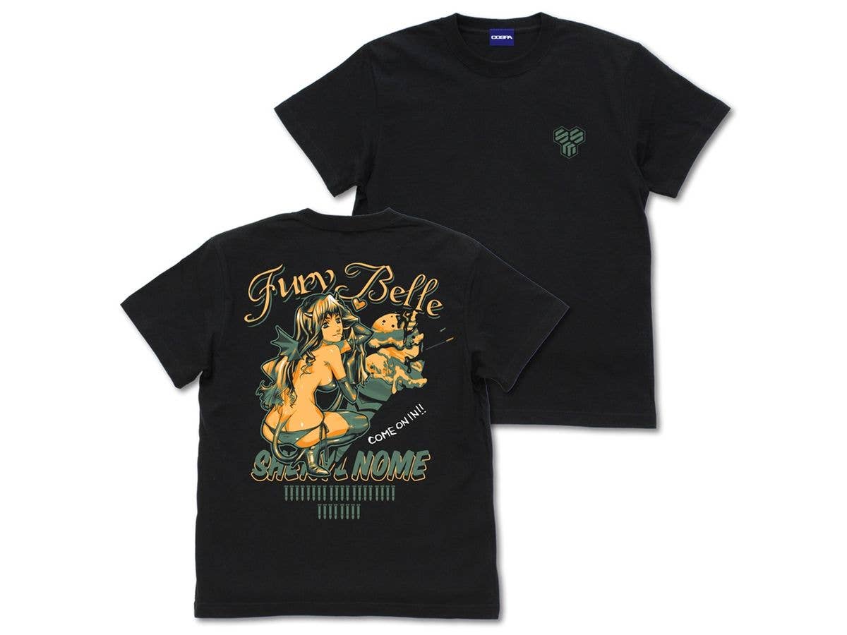 Macross Frontier: Nose Art Sheryl T-shirt BLACK XL