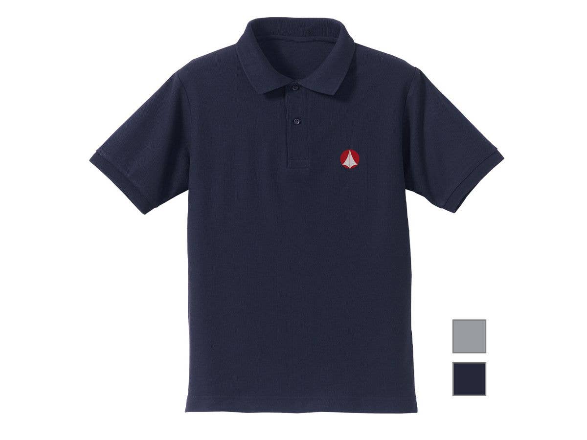Macross: Joint Force Embroidered Polo Shirt NAVY S