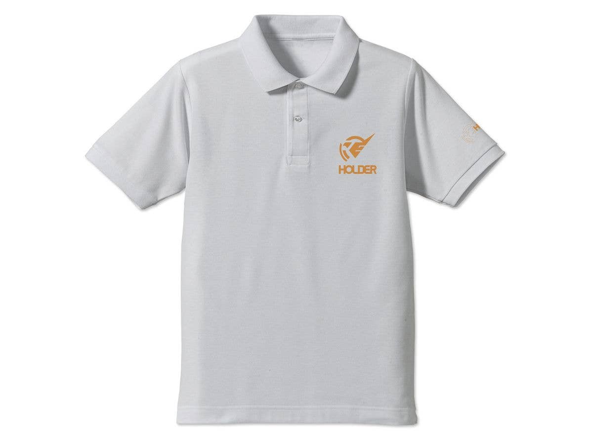 Mobile Suit Gundam Witch Of Mercury: Astikasia High School Holder Polo Shirt / White-L