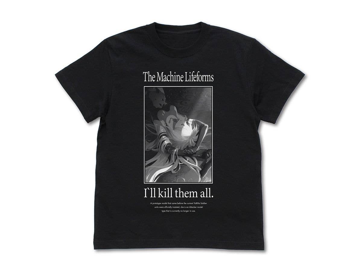 Nier:Automata Ver1.1A: A2 T-Shirt / Black-M