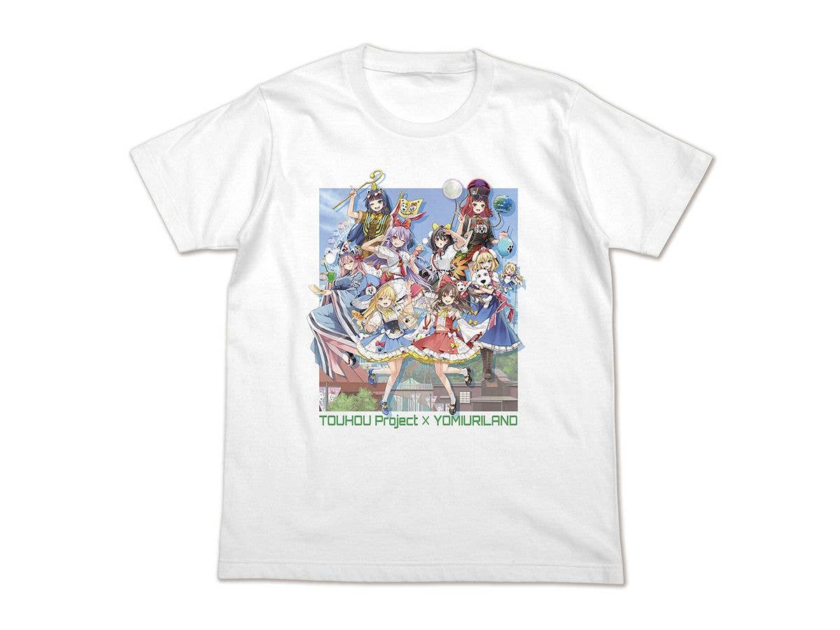 Touhou Project: Touhou Project x Yomiuri Land 2026 Full Color T-Shirt / WHITE- x L