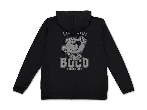 Girls und Panzer Final Chapter: Boko Lightweight Dry Hoodie / BLACK-M