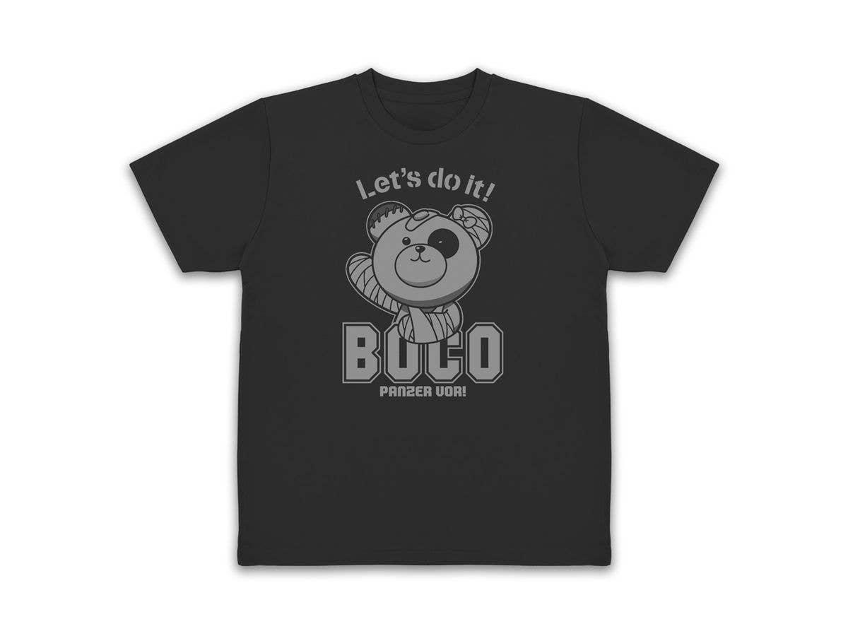 Girls und Panzer Final Chapter: Boko Dry T-Shirt / BLACK-M
