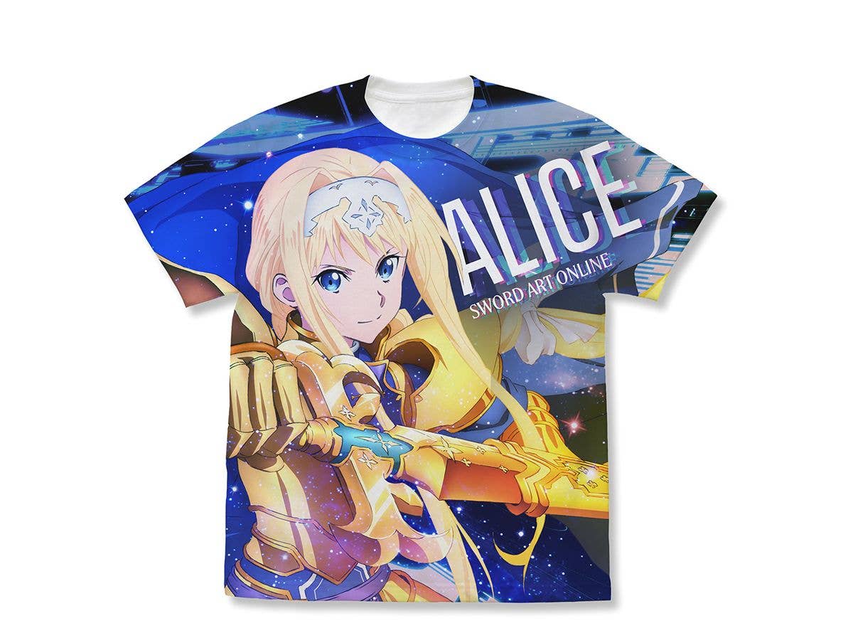 Sword Art Online: Alice Synthesis Thirty Full Graphic T-Shirt - Osmanthus Knight Ver. / White-L