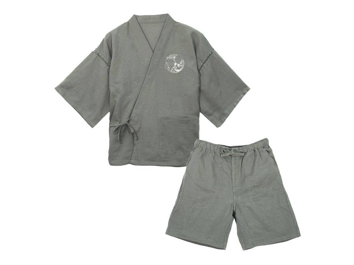 Re:Zero - Starting Life in Another World: Ram & Rem in Yukata (Jinbei style) / Rikyu Gray - Medium (M-L)