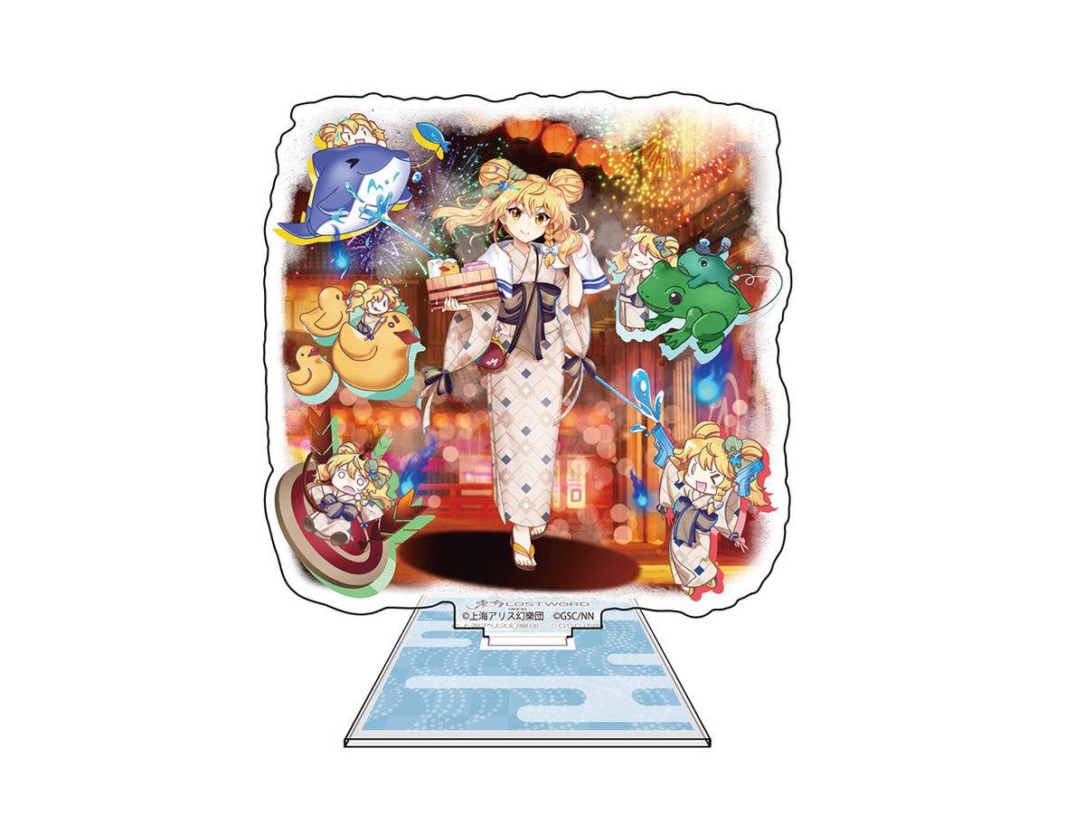 Touhou Lostword Kirisame Marisa Acrylic Stand - Hot Spring-Loving Magical Girl Ver.