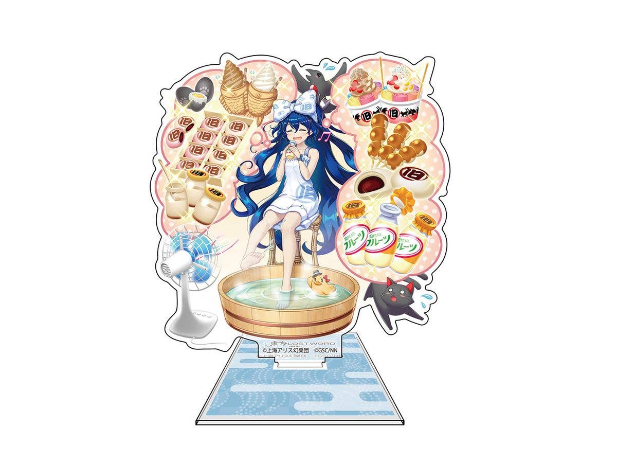 Touhou Lostword Yorogami Shion Acrylic Stand - I Want to Build a House Here Ver.