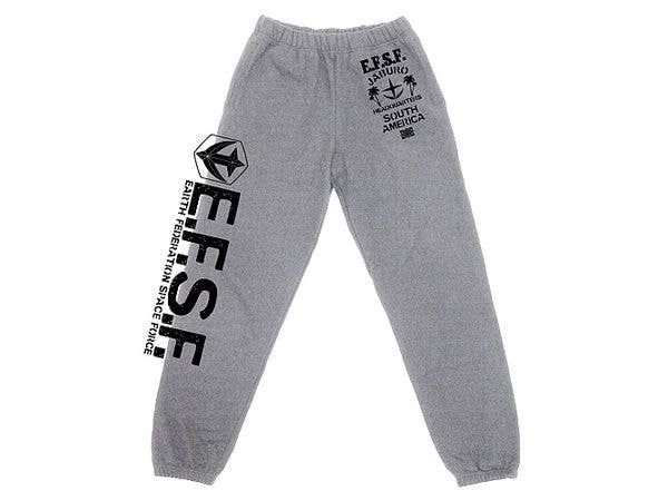Mobile Suit Gundam: Earth Federation Sweatpants / Heather Gray-L