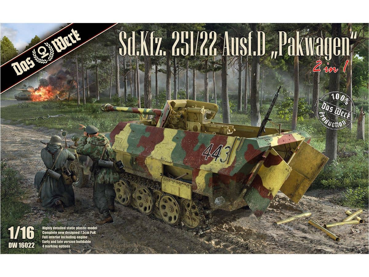 Sd.Kfz.251/22 Ausf.D Pakwagen