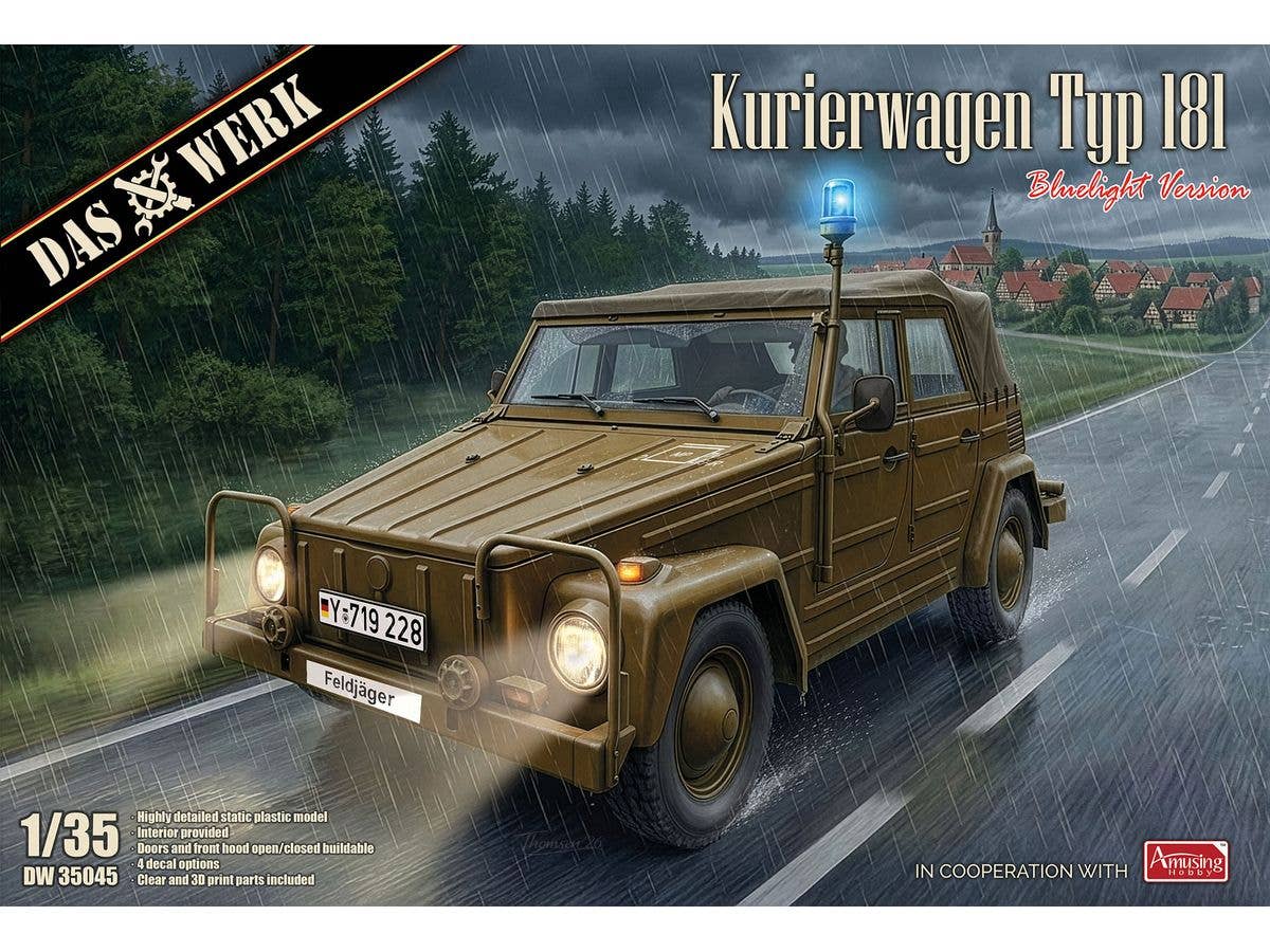 Kurierwagen Typ 181 Bluelight Version