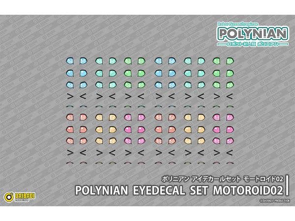 Polynian Eyedecal Set Motoroid 02