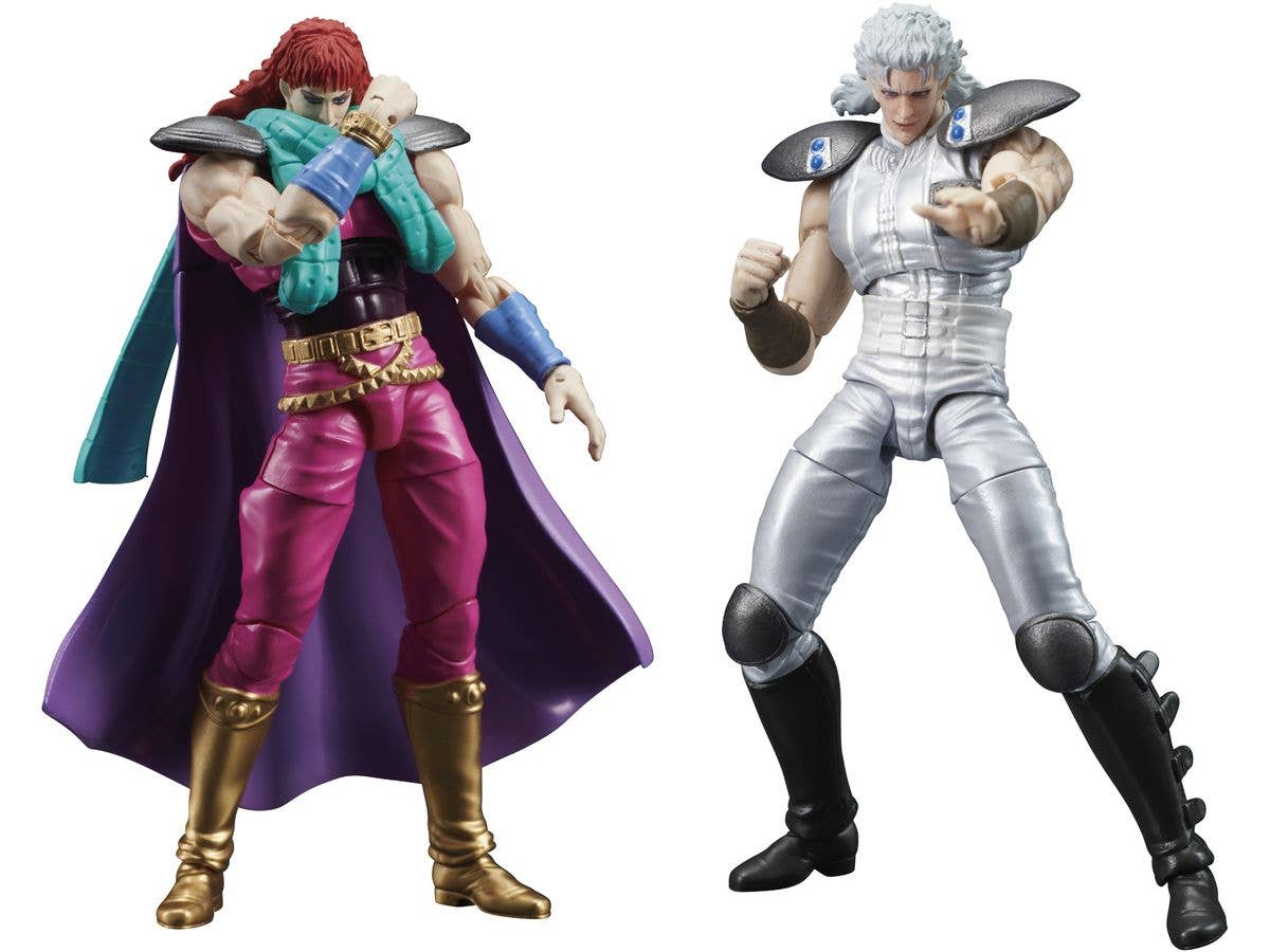 DIGACTION Fist of the North Star Yuda & Rei (White Hair) Set