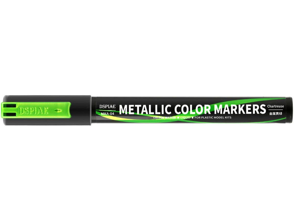 MKA-04 Metallic Color Marker Metallic Yellow Green