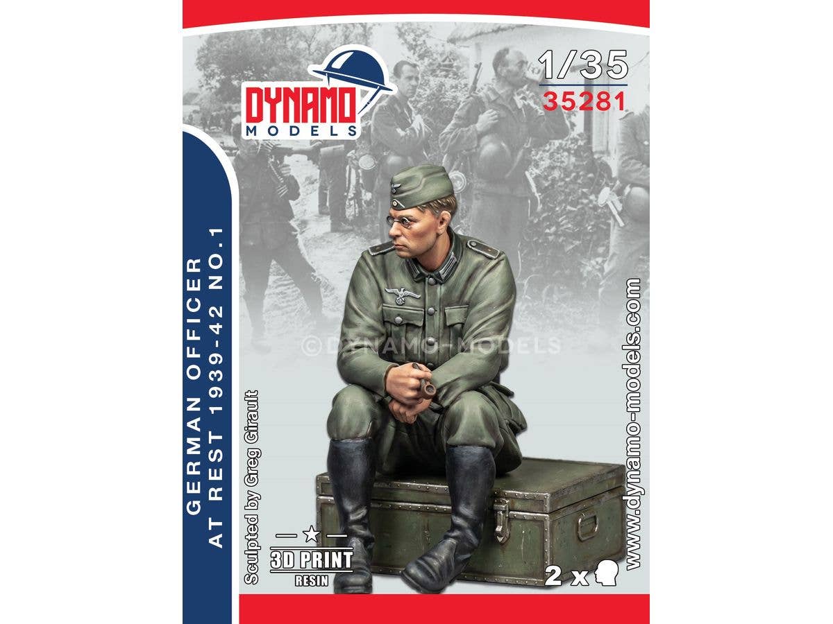 German Officer at Rest 1939-42 No.1