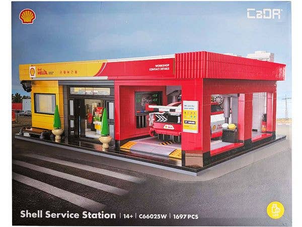 Shell Block Kit Service Station