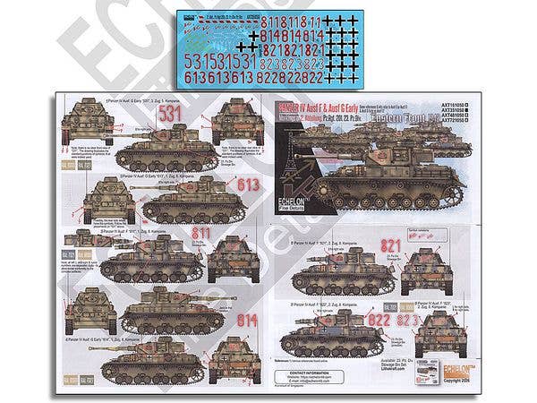 Panzer IV Ausf F & Ausf G Early - 2. Abt. 23rd Pz.Div
