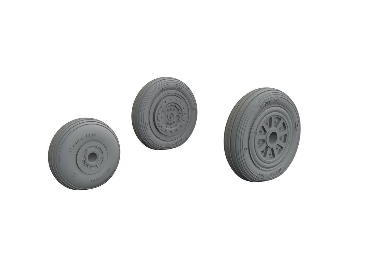 MiG-15 wheels (for EDUARD)