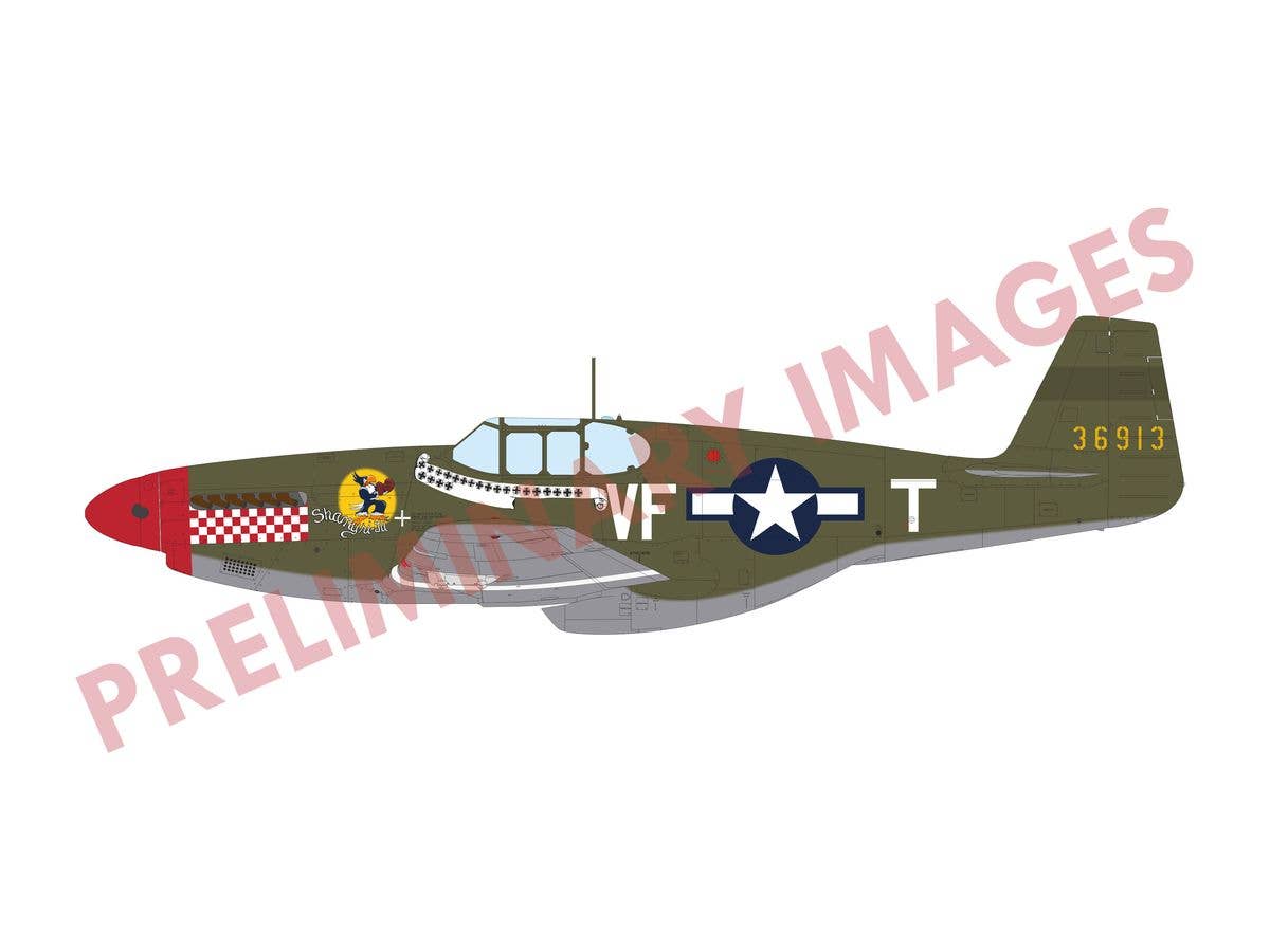 P-51B/C Mustang Birdcage canopy (for 932012)