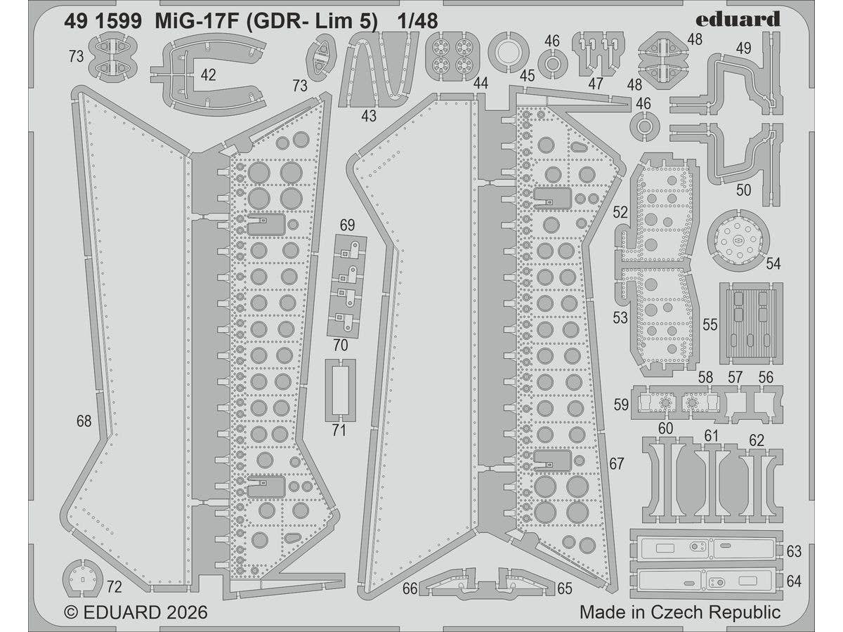 MiG-17F (GDR - Lim 5) (for KINETIC)